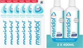 MERIDOL - Pack économique - 6 x 75 ml de Dentifrice Meridol & 2 x 400 ml de Meridol