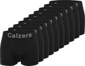 Heren - Microfiber - Naadloze Boxershorts - Zwart - 10 Pack - Maat M/L