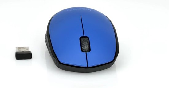 Souris Sans Fil Logitech M171 - Connectivité USB - Couleur Bleue - Neuf Sous Blister