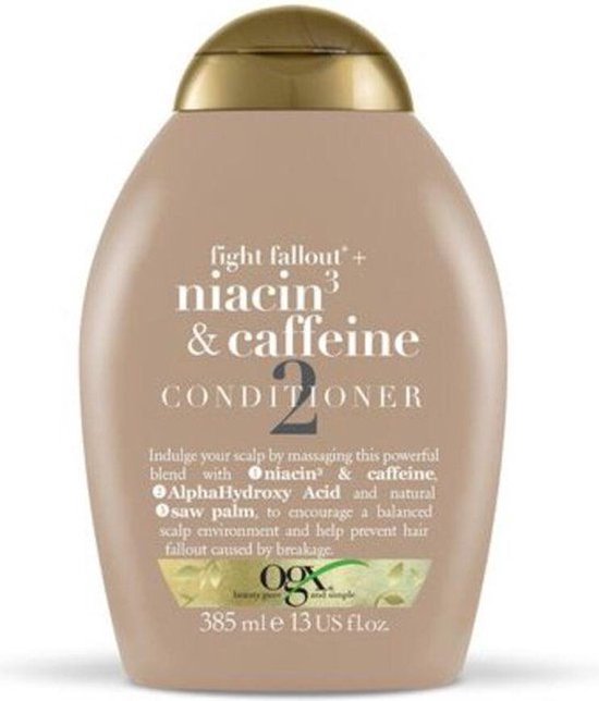 OGX Niacin³ & Caffeine Conditioner - 385 ml