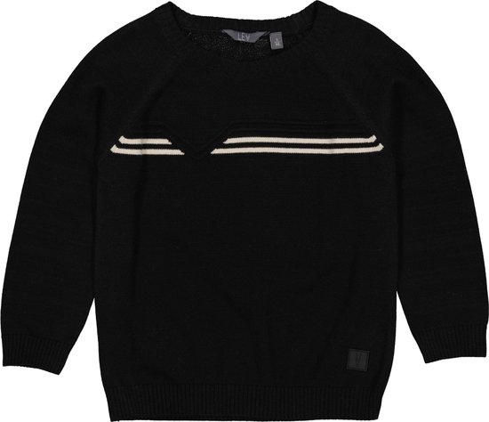 Levv jongens sweater Goos Black