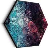 Akoestisch Schilderij Bubbles Art Hexagon Basic M (60 X 52 CM) - Akoestisch paneel - Akoestische Panelen - Akoestische wanddecoratie - Akoestisch wandpaneelKatoen M (60 X 52 CM)