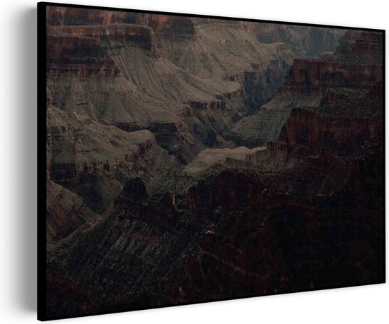 Akoestisch Schilderij De Grand Canyon Rechthoek Horizontaal Pro XL (120 x 86 CM) - Akoestisch paneel - Akoestische Panelen - Akoestische wanddecoratie - Akoestisch wandpaneel