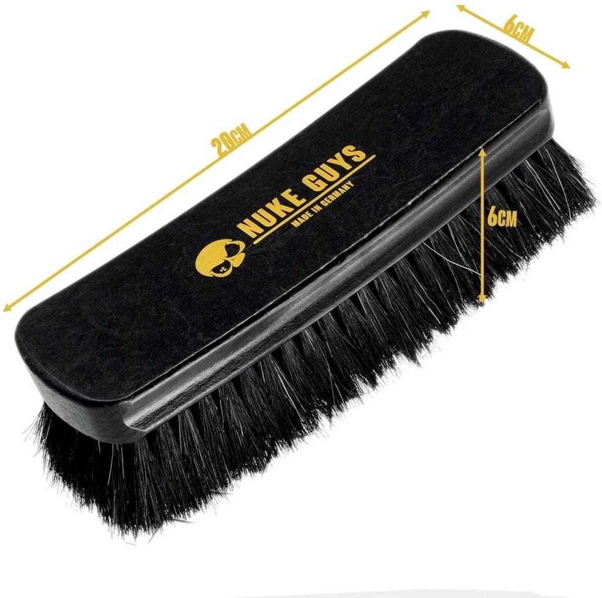 Nuke Guys Borstel Textiel En Leder 20cm