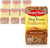 Grand'Italia Mini Penne Volkoren - pasta - 6 x 350g