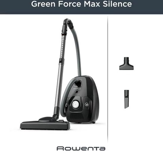 Aspirateur sac compact et ergonomique Green Force Max Silence