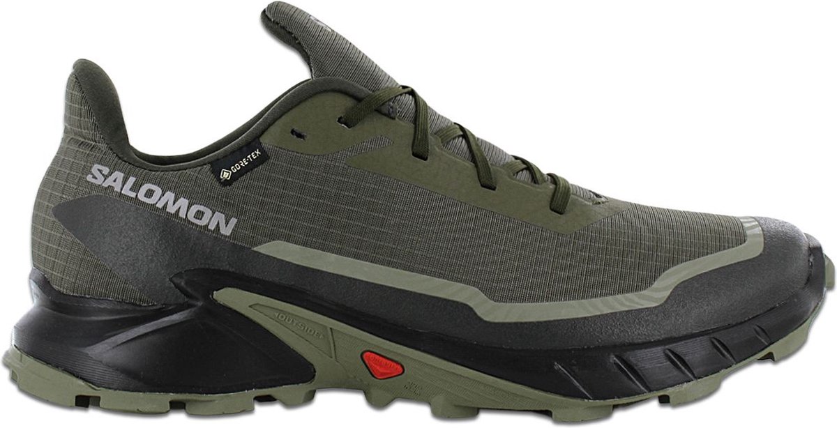 Salomon Alphacross 5 GTX GORE-TEX Heren Trail-Running Schoenen Hardloopschoenen 473103 1/3 Groen