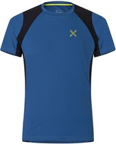 Montura Outdoor Choice T-shirt Met Korte Mouwen Blauw L Man