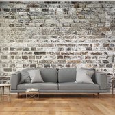 Fotobehangkoning - Behang - Vliesbehang - Fotobehang Oude Bakstenen Muur - Industrieel - Old Walls - 300 x 210 cm