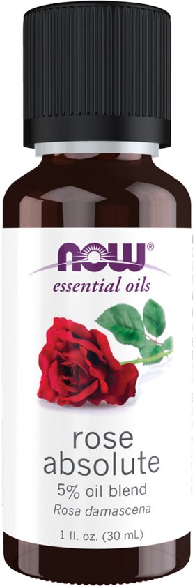 NOW Foods Rose Absolute Oil Blend huile essentielle 30 ml Diffuseurs d'huiles essentielles