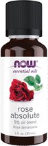 NOW Foods Rose Absolute Oil Blend aroma-essence 30 ml Roze Geurverspreider