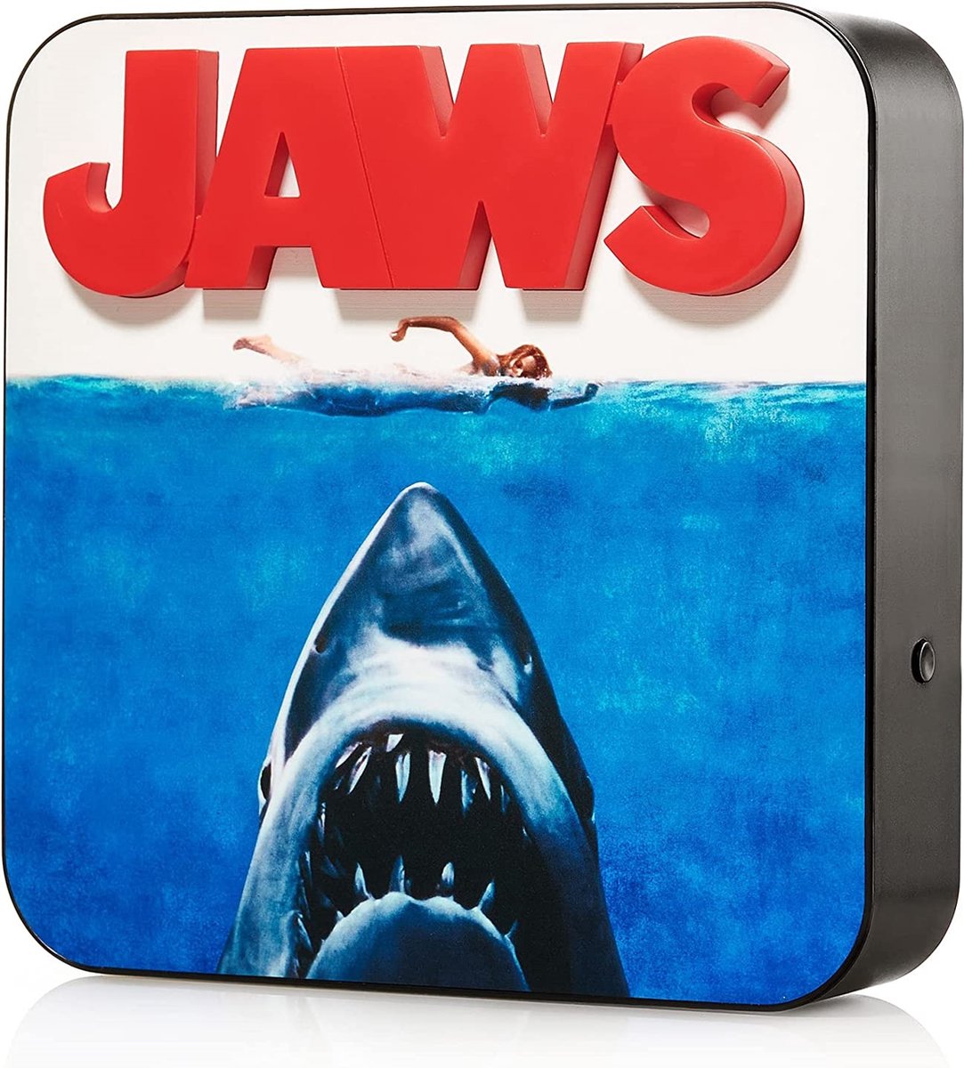Numskull - Jaws - Film Poster - 3D Bureaulamp - Wandlamp