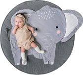 Tapis de jeu pour Bébé, tapis de jeu Bébé, tissu doux, éléphant