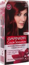 Garnier Color Sensation Intense Permanent Cream Color - 4.60 Intense Dark Red