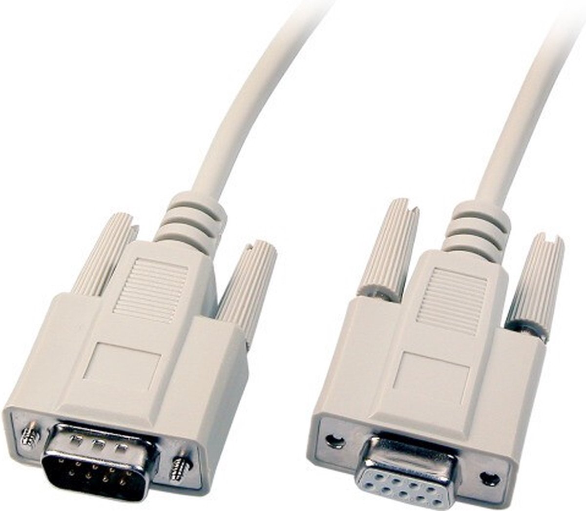 EFB Elektronik EK131.5 seriële kabel Beige 5 meter D-Sub 9