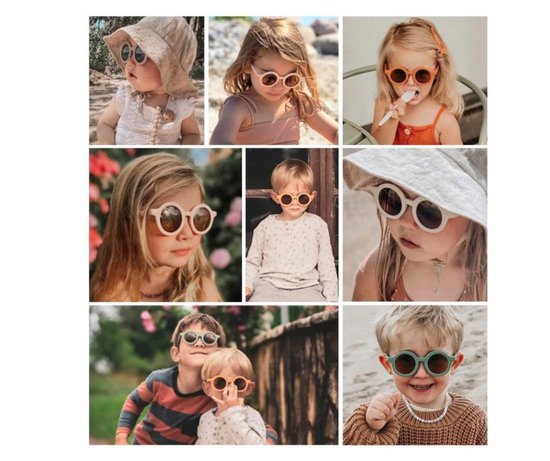 Maesy - baby zonnebril Bowi - 1-3 jaar - flexibel buigbaar - verstelbaar elastiek - gepolariseerde UV400 bescherming- dreumes en peuter - jongens en Maesy - baby zonnebril Bowi - 1-3 jaar - flexibel buigbaar - verstelbaar elastiek - gepolariseerde UV400 bescherming- dreumes en peuter - jongens en