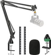 professional microphone arm - QuadCast Boom Arm Stand / microfoonhouder, microphone arm standard adjustable microphone stand39.4 x 12.2 x 6.1 cm