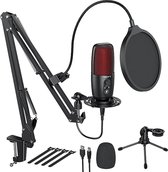 professional microphone arm - QuadCast Boom Arm Stand / microfoonhouder, microphone arm standard adjustable microphone stand 14.5 x 5.7 x 5.2 cm;