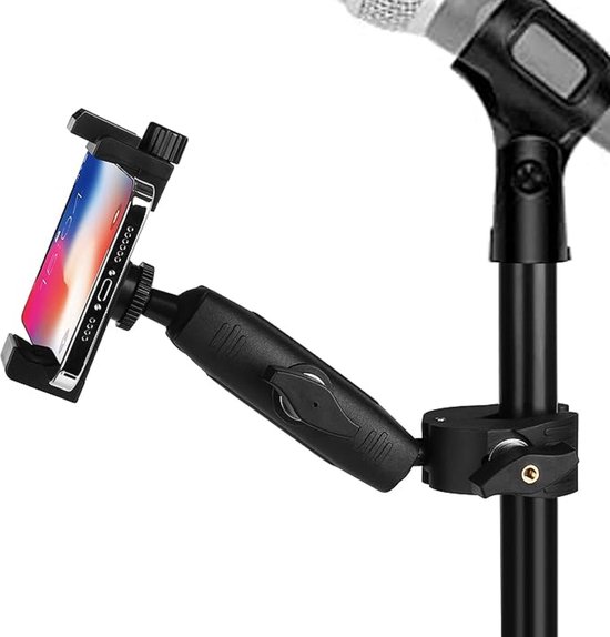 Foto: Professional microphone arm quadcast boom arm stand microfoonhouder microphone arm standard adjustable microphone stand 18 3 x 12 3 x 4 9 cm