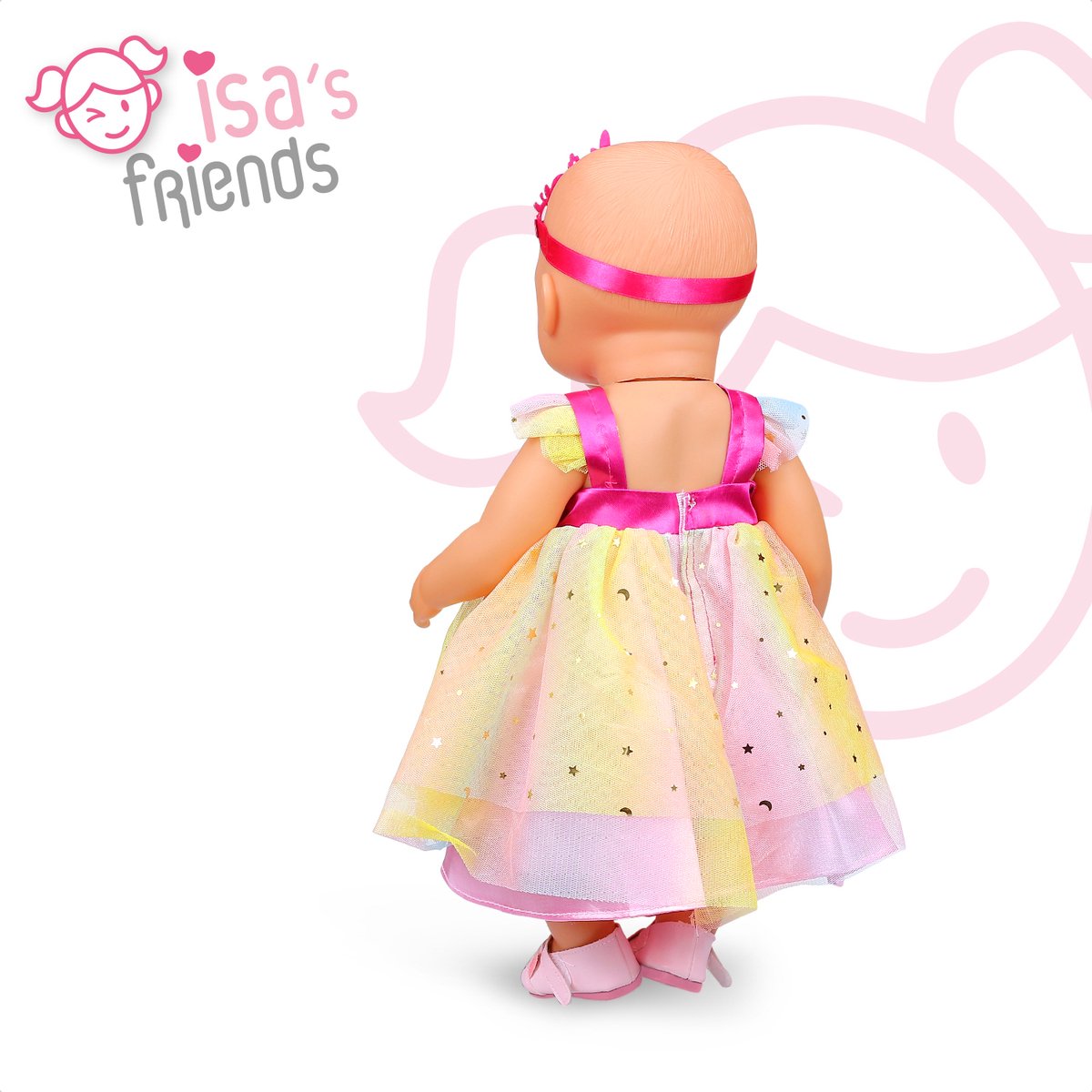 Isa's Friends® - Poppenkleding - Kleertjes geschikt voor o.a. BABY born - 43 cm — afbeelding 4