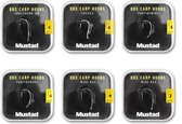 Mustad BBS 30 Carp Hooks Barbless Pack Karperhaken (6 packages + Multi Box) | Karper haken