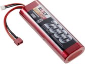 Batterie Reely LiPo 7,4 V 2000 mAh Nombre d'éléments : 2 20 C Hardcase Système T-plug