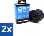 Impac Binnenband Race 28 X 0.90-1.10(20/28-622) Fv 40 Mm - Voordeelverpakking 2 stuks