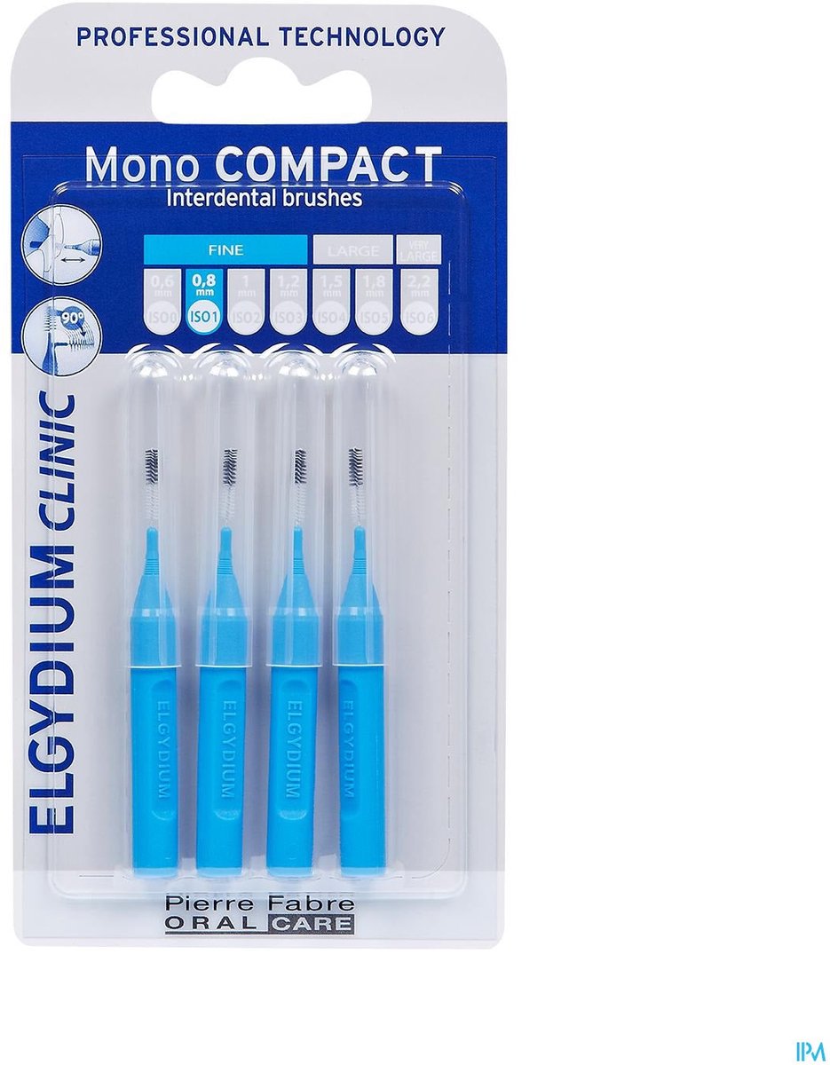 Elgydium Clinic Monocompact Blue