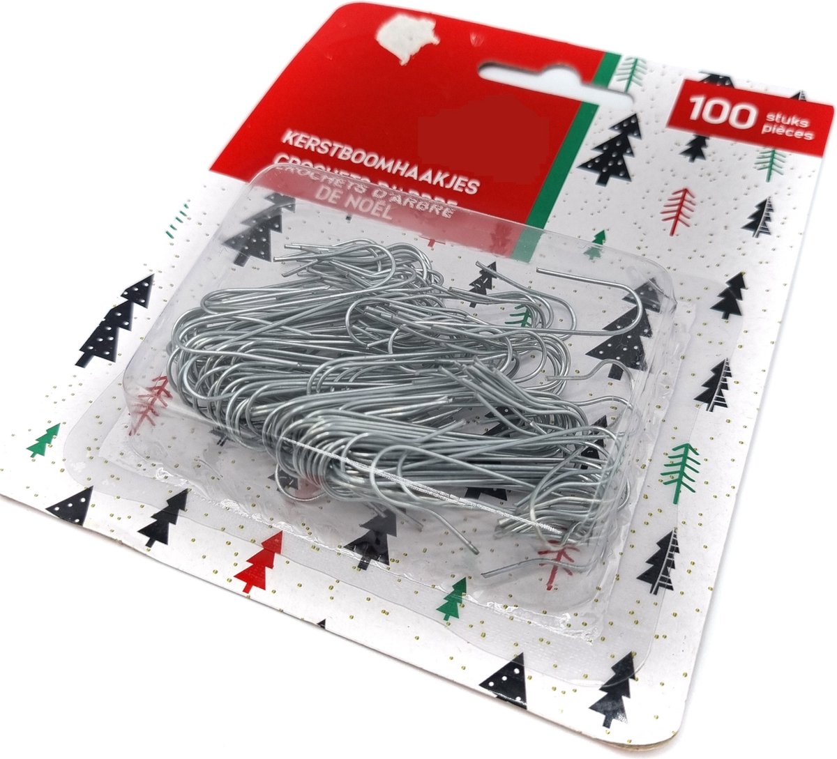 Gadgetpoint - Kerstboom Haakjes - Ophangen - Kerstballen - Versieren - 100 stuks - Ophanghaakjes