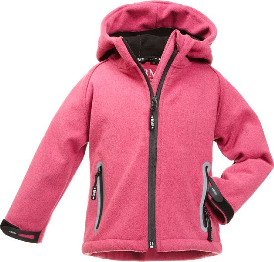 BMS Softknit Kapuzenjacke Kids Pink-152 bol