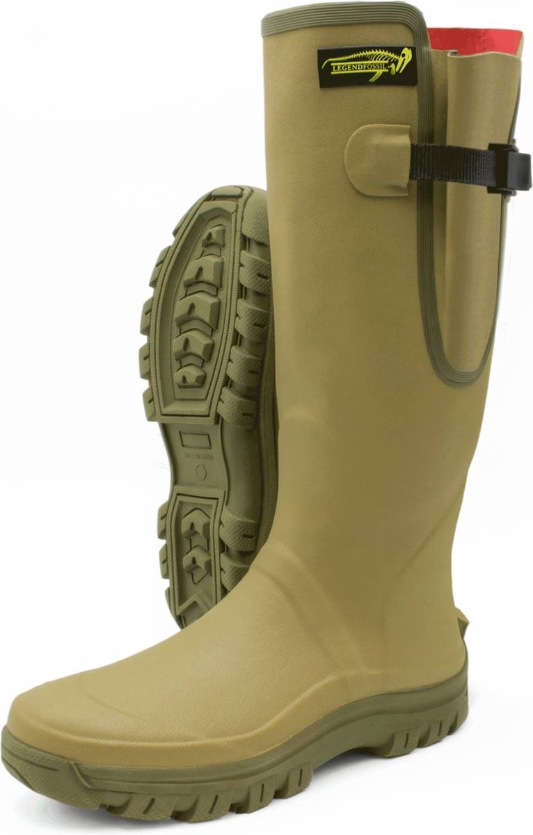 Legendfossil - Rubber Laarzen - Tyrannos - Regenlaarzen - Outdoor Laarzen - Waterdicht - Wandellaarzen mt. 44