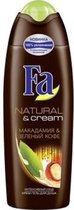 Fa - Natural & Cream - Macadamia & Green Coffee - Douchecrème - 250 ml
