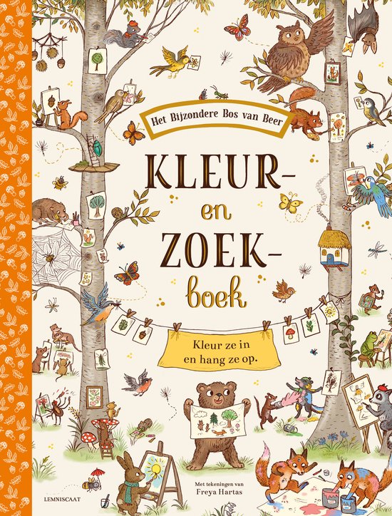 Het bijzondere bos van Beer - Kleur- en zoekboek
