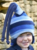 Buggy Snuggle Kindermuts Blue Stripe Loopy M