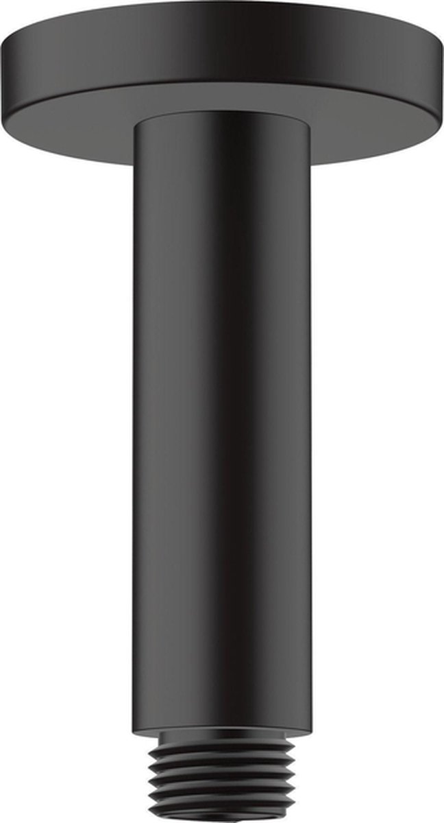 Hansgrohe Vernis plafondarm 10cm voor hoofddouche mat zwart - Hansgrohe