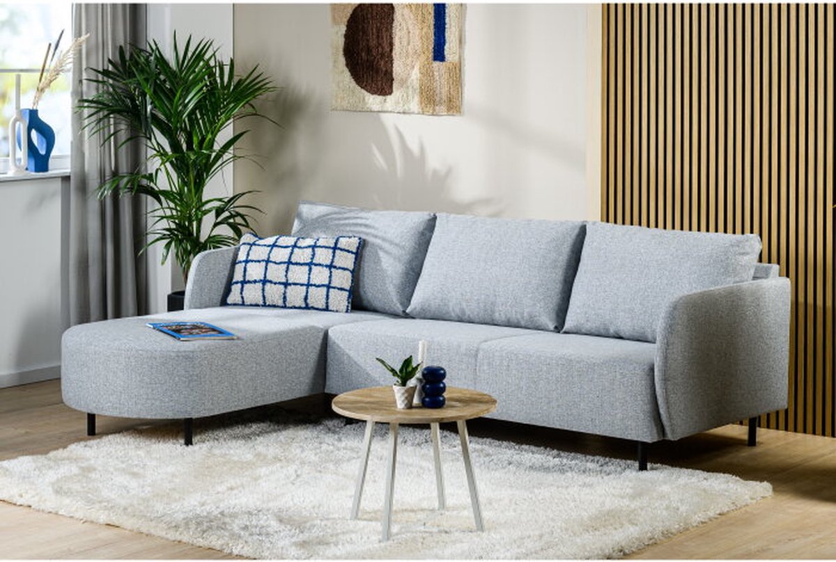 Hoekbank Nova stof Urban - Grijs