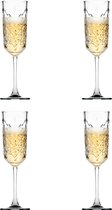 Verres à champagne intemporels Pasabahce - 175 ml - 4 pièces - Flûte