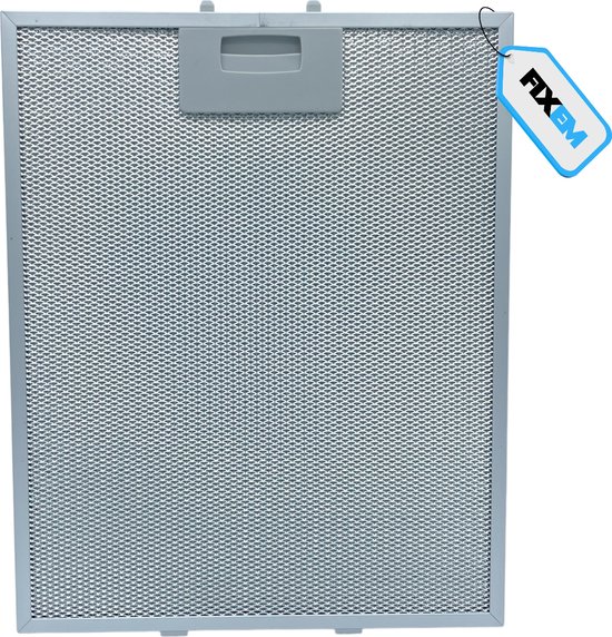 Alapure Metaalfilter geschikt voor Bosch 11025757 378x265x8mm