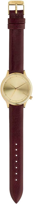Komono - Dames Horloge Estelle - Goud/Burgundy - Ø 36mm