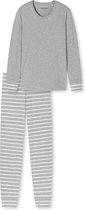 Schiesser Schlafanzug Ensemble pyjama long pour femme - gris mélangé - Taille 3XL
