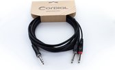 Cordial EY 1 VPP Y-Adapterkabel 1 m - Insert kabel