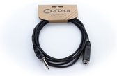 Cordial EM 3 VK Patchkabel stereo 3 m - Stereo patch kabel