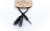 Cordial EY 0.3 VKK Y-Adapterkabel 0,3 m - Insert kabel