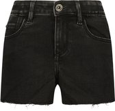 Vingino Short Daizy Meisjes Jeans - Black Denim - Maat 176