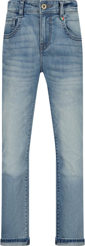 Vingino Jeans Baggio Jongens Jeans - Light Indigo - Maat 128