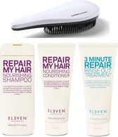Eleven Australia - Repair My Hair - Shampoo + Conditioner + 3 Minuten Repair Rinse Out Treatment - Herstellende Set