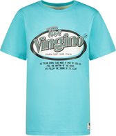 Vingino T-shirt Hebor Jongens T-shirt - Island blue - Maat 116
