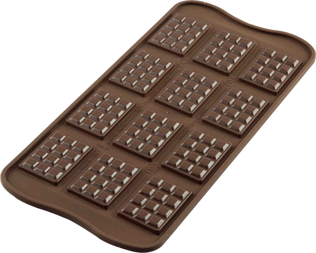 Silikomart Chocoladevorm Mini Tabletten