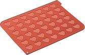 Tapis de cuisson Silikomart Macarons en forme de coeur