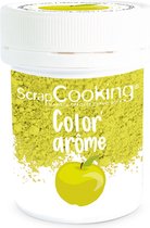 Scrapcooking Kleur & Smaakpasta Groen / Appel 10g